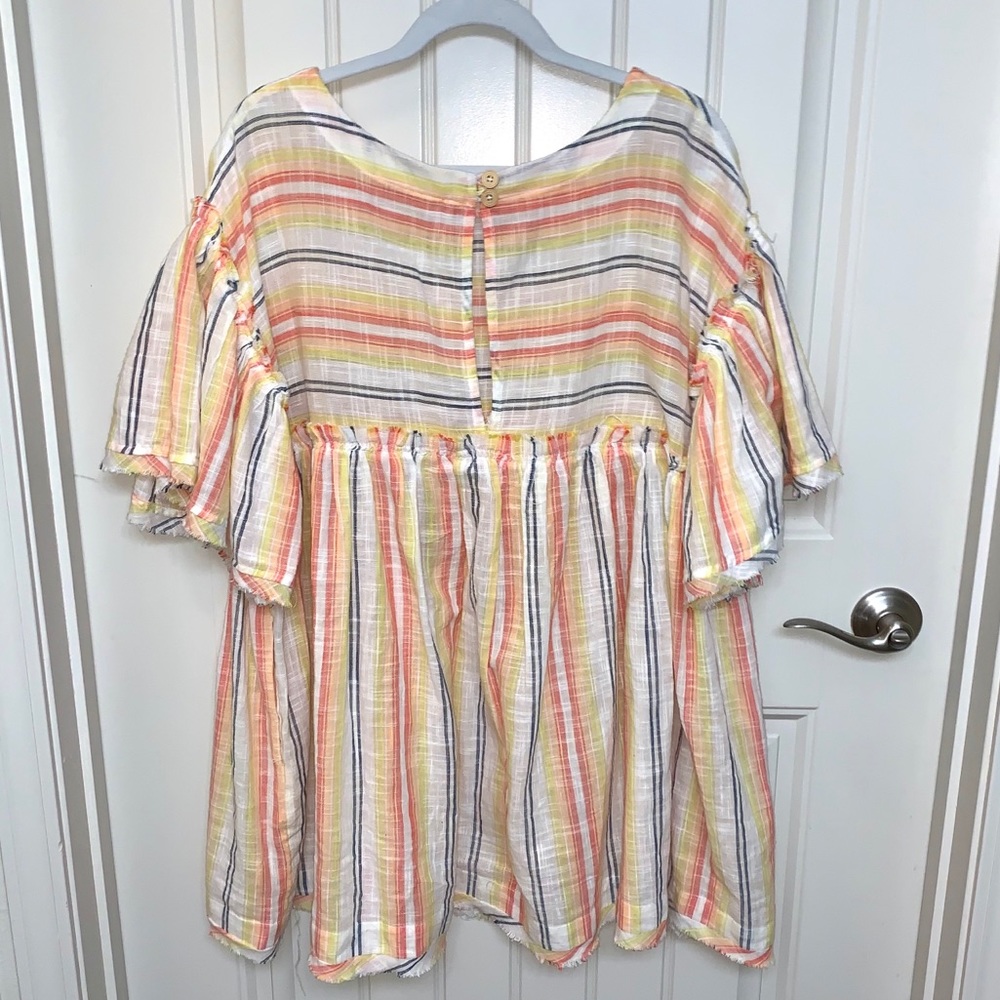 Free People Summer Nights Striped Dress - Picture 4 of 5